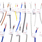 Fiberglass/fiberglass/ss Braided Thermocouple Wire