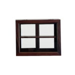 Solid wood glass diplaycabinet-TCF01 - Image 4